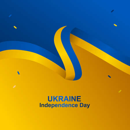 ukraine flag icon set collection, easy editable, additional size include layer by layerのイラスト素材