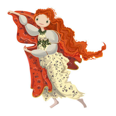 The birth of Venusのイラスト素材