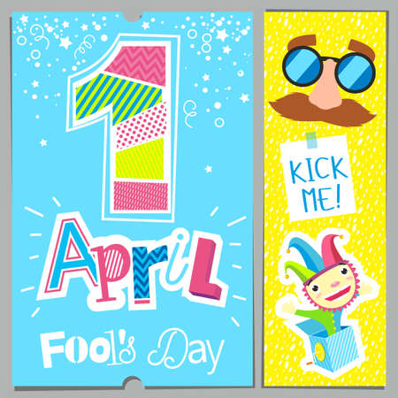 april fools dayのイラスト素材