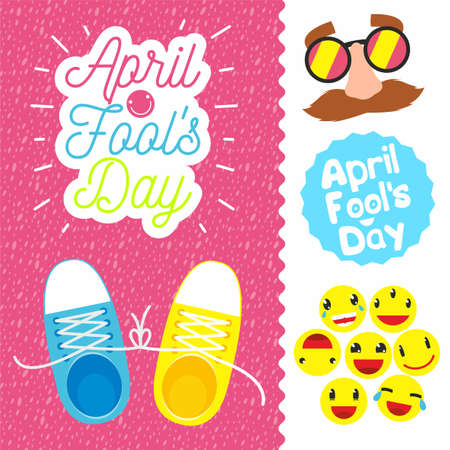 april fools dayのイラスト素材