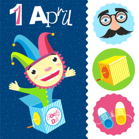 april fools dayのイラスト素材