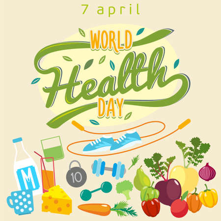 world health dayのイラスト素材