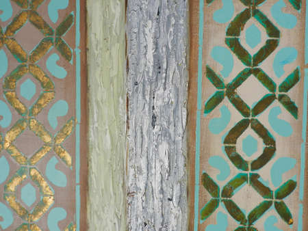 Background pattern painting