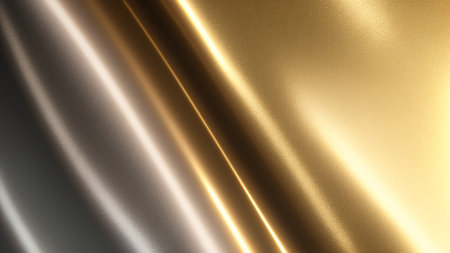 A Colorful Metallic Background With A Smooth Surface And A Smooth Surface AI Generativeの素材