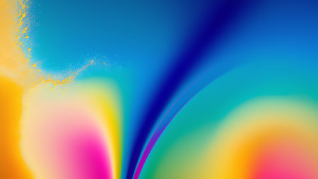 A Colorful Background With A Splash Of Paintの素材