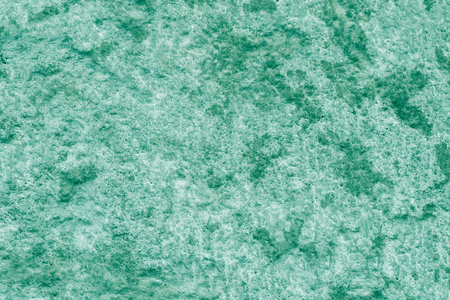 Emerald green painted stucco wall. Background textureの写真素材