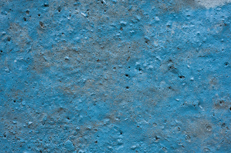 A beautiful old blue venetian decorative stucco texture for backgroundsの写真素材
