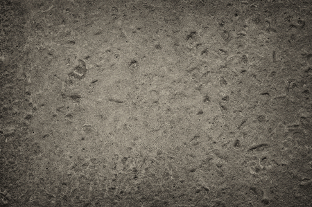 The old rectangular grey brick wall texture background.の写真素材