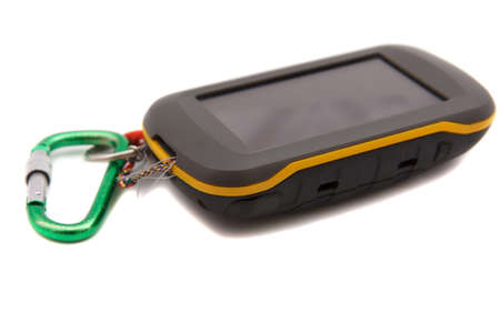 Handheld GPS deviceの写真素材