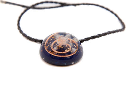 Handmade orgonite pendantの写真素材