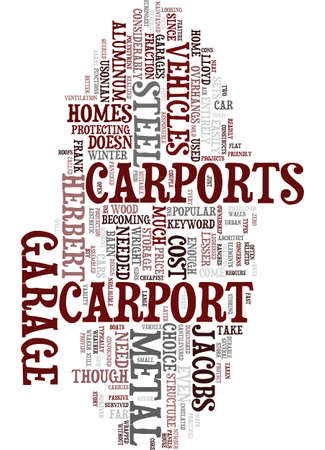 Metal Carport Text Background Word Cloud Concept Tasmeemme Com