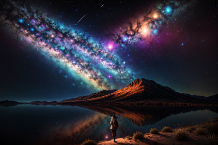 Celestial Whispers: Conversations with the Starsの素材