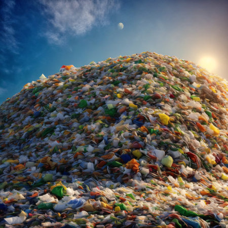 Used clothes in dump, Fast fashion, Sustainability,の素材