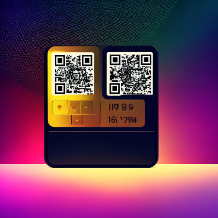 Sample QR code iconの素材