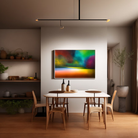 a bright, roomy, and contemporary farmhouse style kitchen. Generative AIの素材