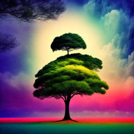 Tree with rootsの素材