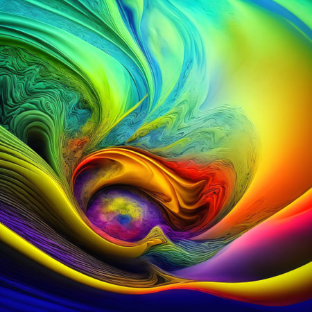 Acid trippy lsd abstract colorful psychedelic backgroundの素材