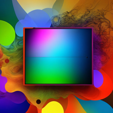 Interactive Smart Television Collage - Streaming Video Content On Decyborgd with Multiple TV Channel Package. Generative AIの素材