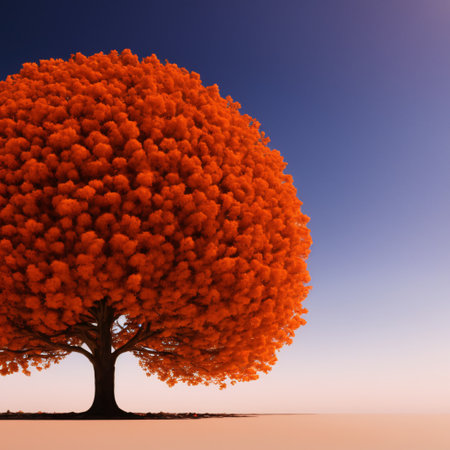 Orange tree up close and isolated on a white background. orange tree with white background and leaves. Generative AIの素材
