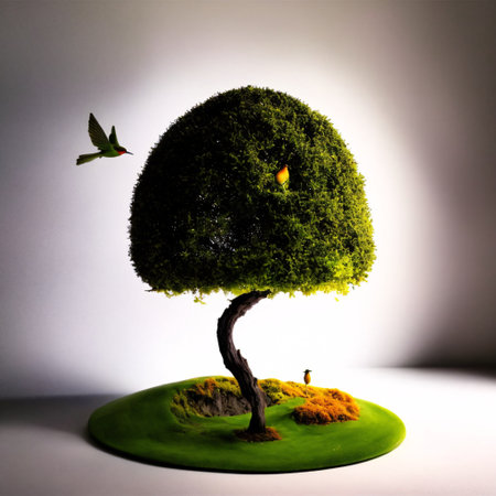 Cute little spring birds (AI Generated)の素材