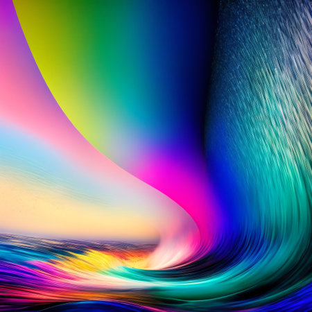 Swirling polar backgroundの素材