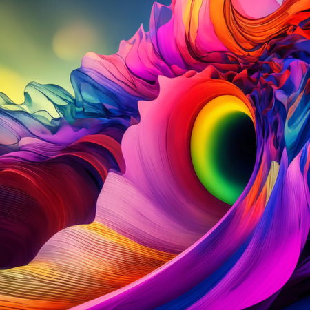 Abstrack pink background to use in design. AI generated. Trendy barbiecore or magenta color.の素材