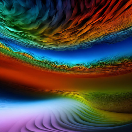 Swirling polar backgroundの素材