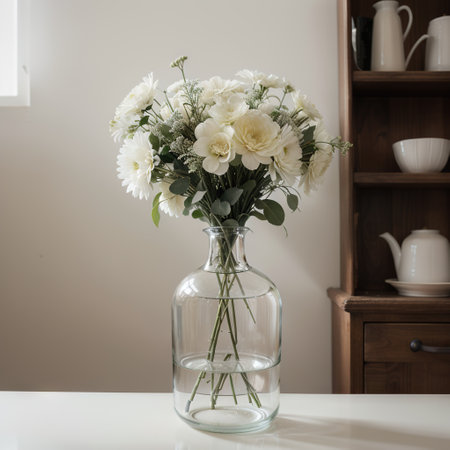 Vintage vase. Home Decor, interior design element. Isolated on transparent background.Vintage vase. Home Decor, interior design elの素材