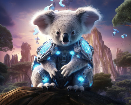 Koala Quantum eco-engineer designing sustainable ecosystemsの素材