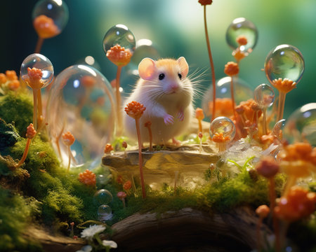 Hamster Microbial sculptor crafting living microcosmsの素材