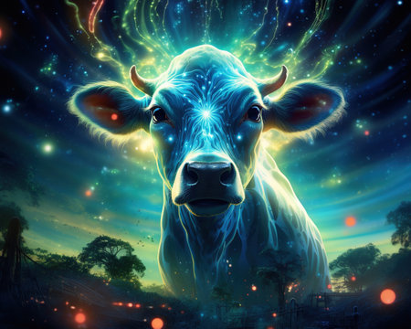 Cow Quantum economist shaping the future of financial systemsの素材