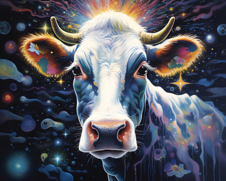 Cow Quantum economist shaping the future of financial systemsの素材