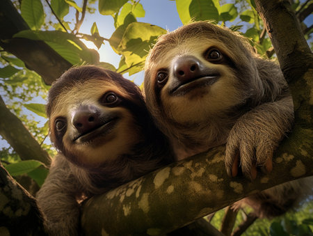 Two-toed slothの素材