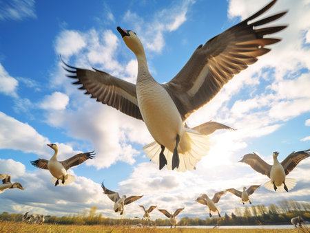 Flock of Geeseの素材