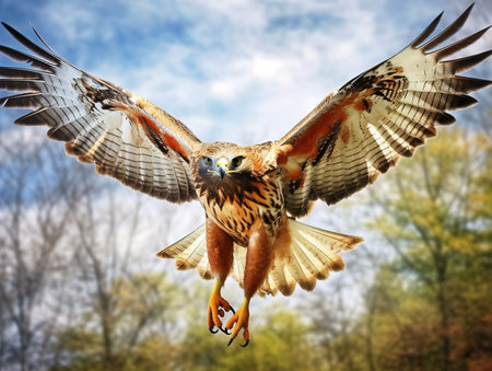 Red Tail Hawkの素材