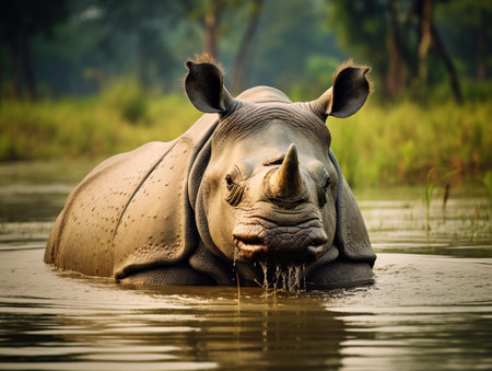 Indian Rhinoの素材