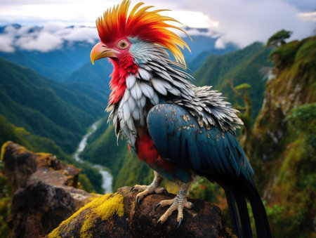 The Cock-on-the-Rock birdの素材