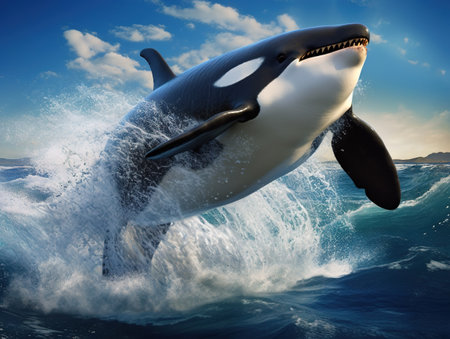 Killer whale #2の素材