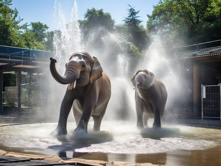 Funny elephantの素材