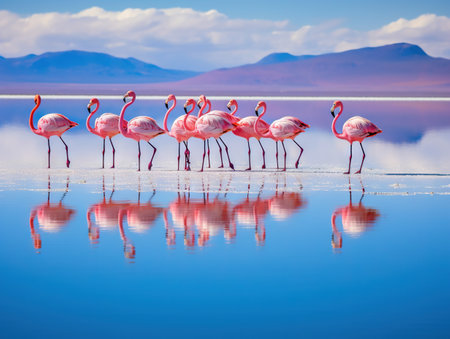 Lagoon flamingoの素材
