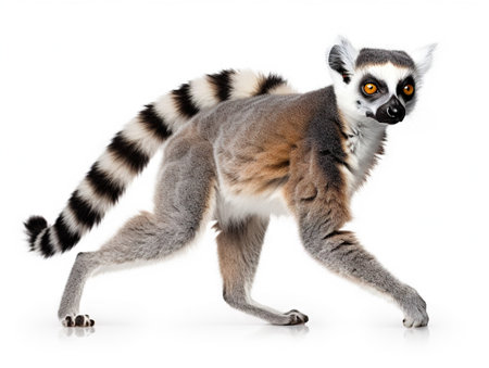 Walking lemurの素材