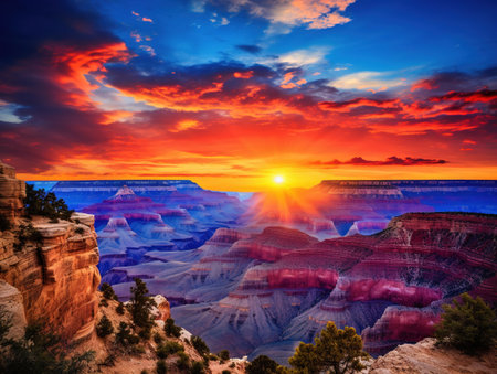 Sunset at Grand Canyonの素材