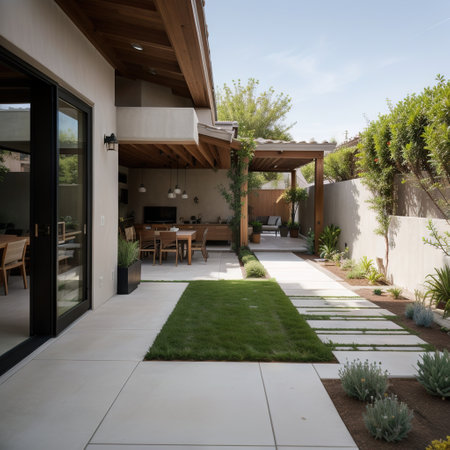 California Architecture Beautiful House Designの素材