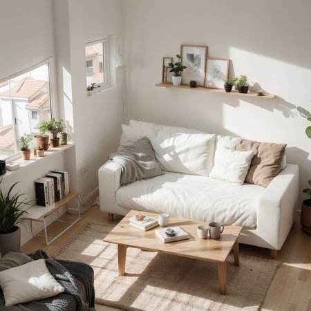 Isometric view living room muji style open inside interior architecture ing digital artの素材