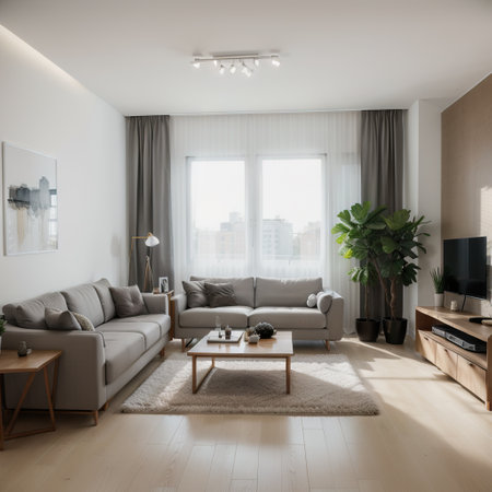 Modern design interior of living roomの素材