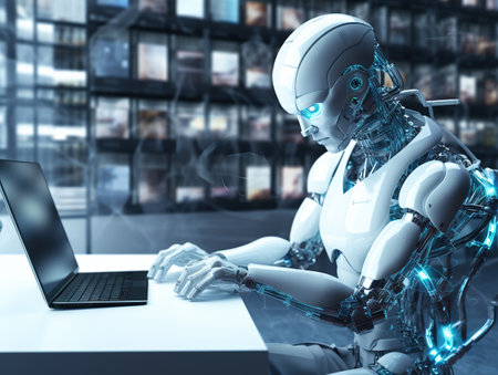 Robot in factoryの素材