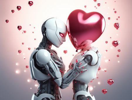 Robots in loveの素材