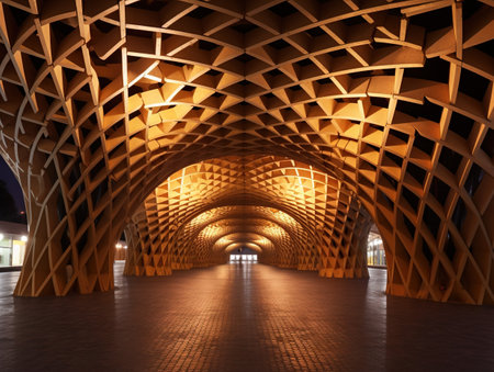 The geometric perfection of The Metropole Parrasollの素材