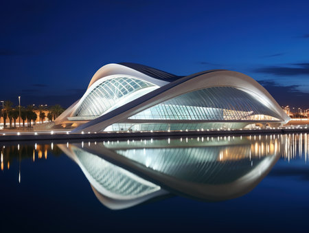 Hemisferic by night Valenciaの素材