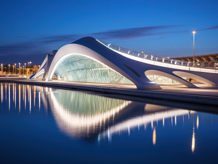 Hemisferic by night Valenciaの素材